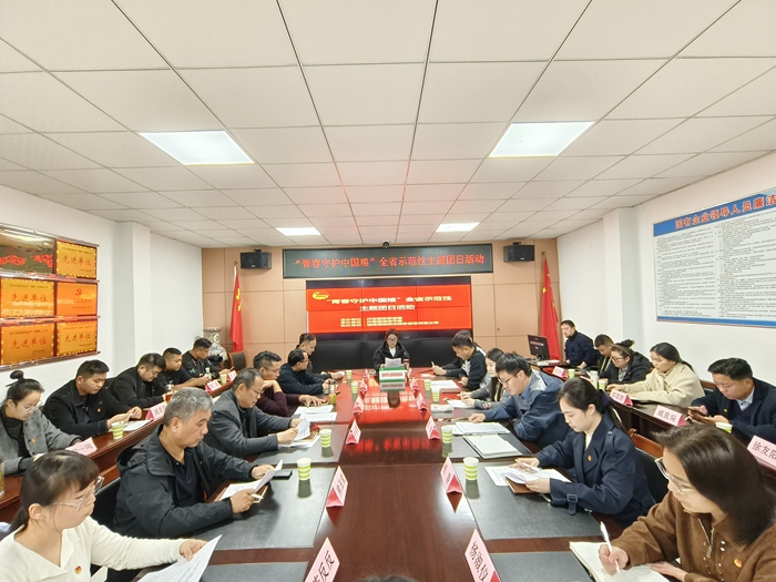 “青春守護(hù)中國(guó)糧”全省示范性主題團(tuán)日活動(dòng)在儲(chǔ)備公司成功舉辦